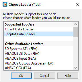choose loader