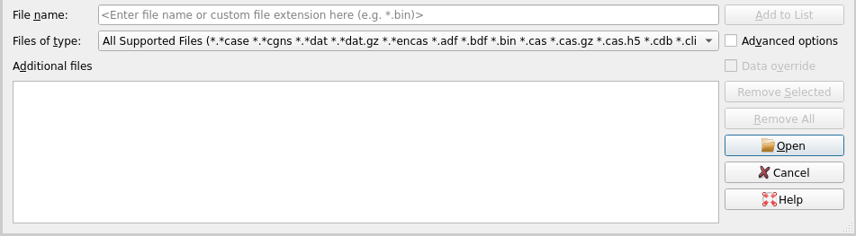 加载数据文件 linux