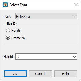 选择字体