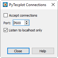 pytecplot 连接